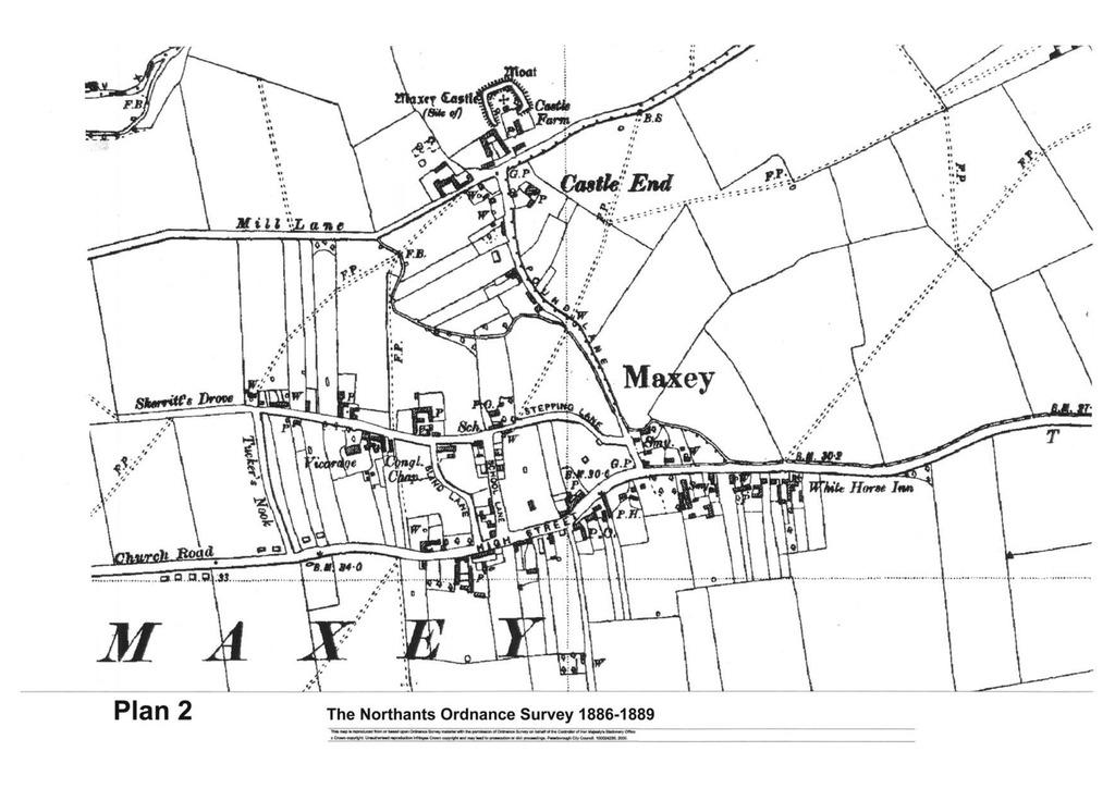 Maxey England Historic Maps - Maxey Parish Council